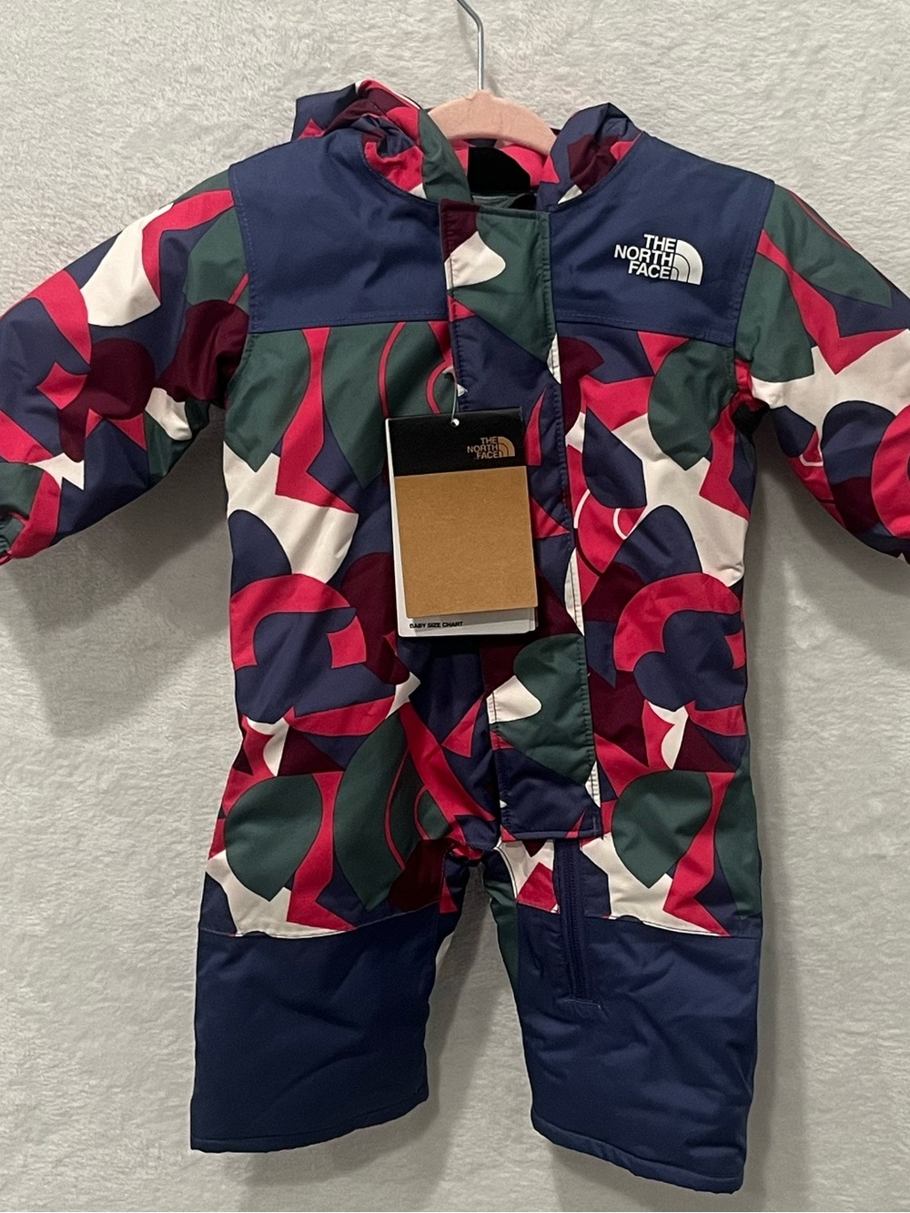 The North Face Infants 0-3 Months Freedom Snow Suit Waterproof Insulated NWT - Picture 2 of 14